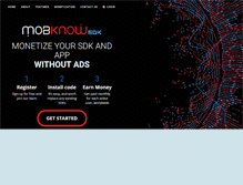 Tablet Screenshot of mobknow.com